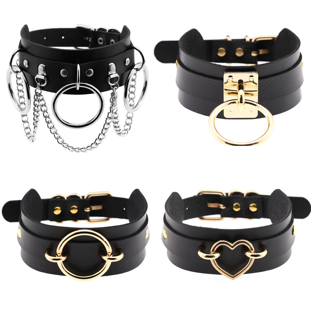 Restrain Faux Leather Love Collar by My Secret Drawer® mysecretdrawer.co