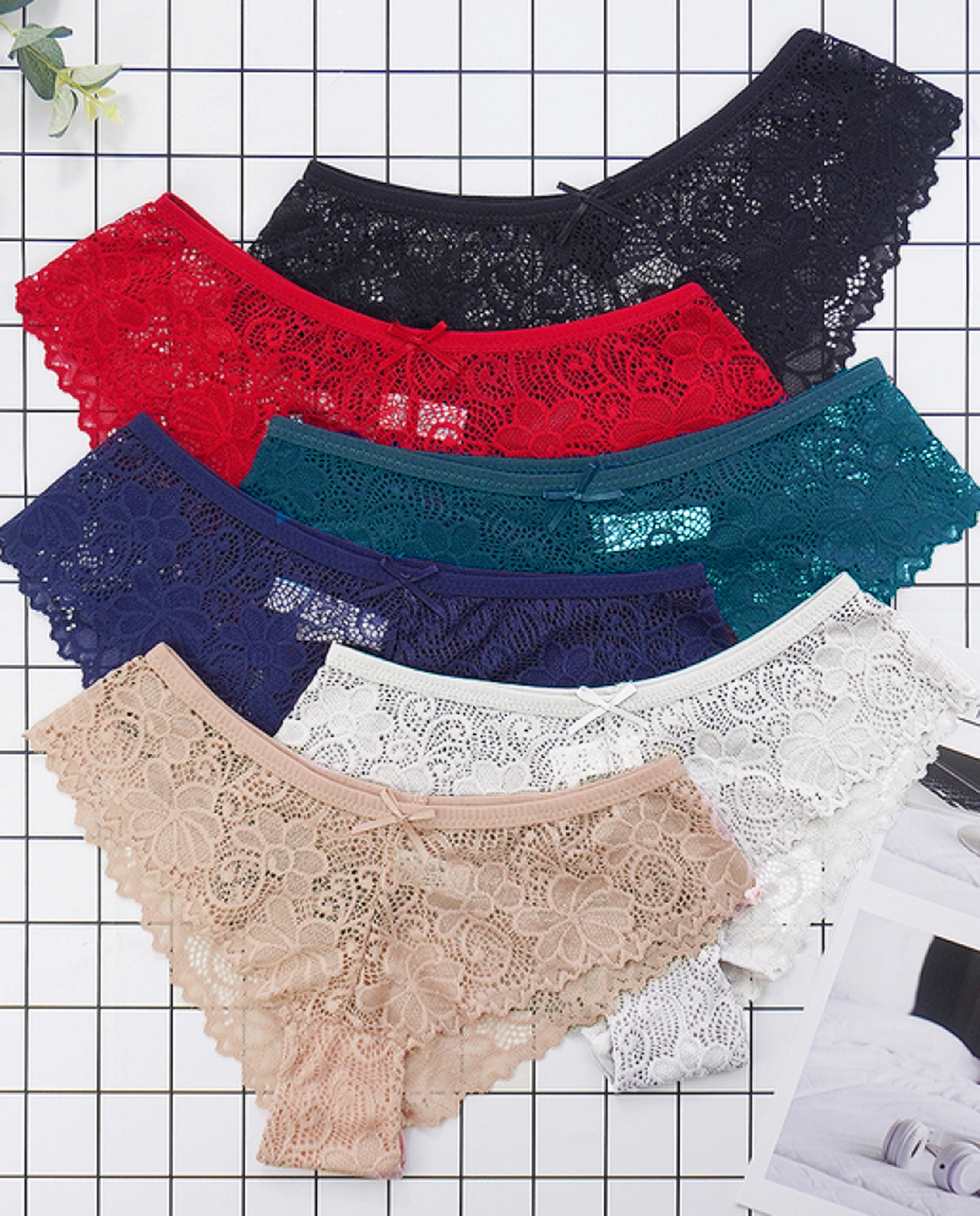 Flirtation Panty 6-Pack by My Secret Drawer® mysecretdrawer.co