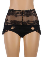 High Waist Strappy Floral Lace Panty by My Secret Drawer® mysecretdrawer.co 36