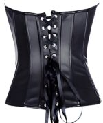 Commanding Faux Leather Corset by My Secret Drawer® mysecretdrawer.co 34