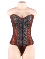 Renaissance Brocade Corset Set by My Secret Drawer® mysecretdrawer.co 46