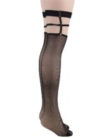 Black Fence Net Stocking by My Secret Drawer® mysecretdrawer.co 13
