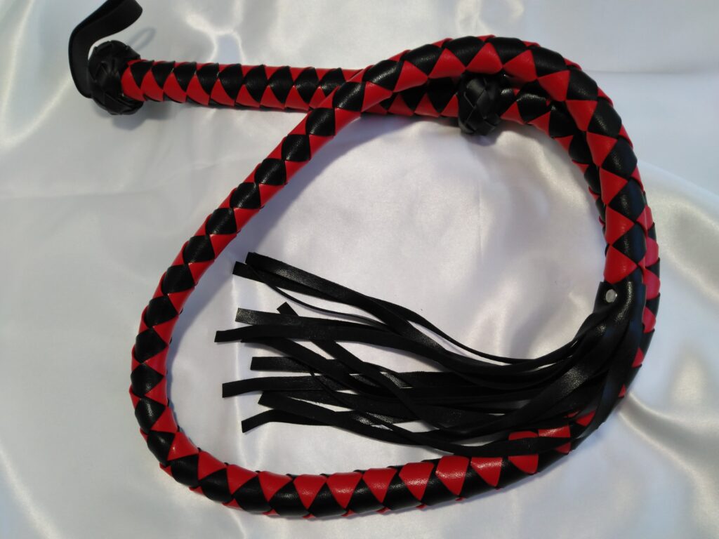 Leather BDSM Flogger Whip by My Secret Drawer® mysecretdrawer.co 23