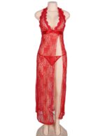 Lady in Red Lounging Gown by My Secret Drawer® mysecretdrawer.co 36