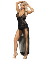 Long Lacey Sheer Lounging Gown by My Secret Drawer® mysecretdrawer.co 28