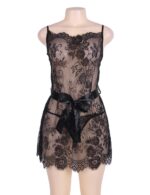 Sensual Floral Eyelash Lace Chemise by My Secret Drawer® mysecretdrawer.co 30