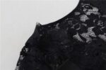 Eyelash Lace Open Chest Long Sleeved Teddy by My Secret Drawer® mysecretdrawer.co 68