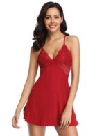 Scalloped Lace Cross-Back Chemise by My Secret Drawer® mysecretdrawer.co 42