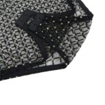 Long Sleeve Rhombus Mesh Teddy by My Secret Drawer® mysecretdrawer.co 28