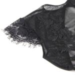 High Waisted Embroidery Bra, Garter Panty and Stockings Set by My Secret Drawer® mysecretdrawer.co 68