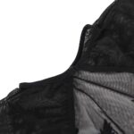 High Waisted Embroidery Bra, Garter Panty and Stockings Set by My Secret Drawer® mysecretdrawer.co 69