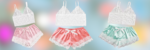 Satin and Lace Three Piece Sleepwear Set + Bonus Innocence Set! mysecretdrawer.co 11