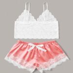 Sweet Innocence Lace and Satin Slumberwear Tops with Sexy Lacy Shorts by My Secret Drawer® mysecretdrawer.co 65