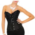 “Come Hither” Satin Brocade Sexy Corset by My Secret Drawer® mysecretdrawer.co 79