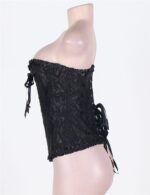 “Come Hither” Satin Brocade Sexy Corset by My Secret Drawer® mysecretdrawer.co 82