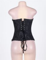 “Come Hither” Satin Brocade Sexy Corset by My Secret Drawer® mysecretdrawer.co 83
