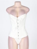 “Come Hither” Satin Brocade Sexy Corset by My Secret Drawer® mysecretdrawer.co 84