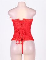 “Come Hither” Satin Brocade Sexy Corset by My Secret Drawer® mysecretdrawer.co 89