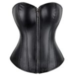 Commanding Faux Leather Corset by My Secret Drawer®