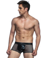 Men’s Sheer Brief with Leather-look Pouch – 2 pack by My Secret Drawer® mysecretdrawer.co 33