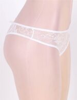 Ruffled Floral Lace Open Crotch Panty by My Secret Drawer® mysecretdrawer.co 50