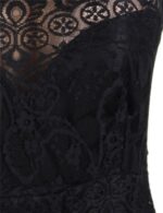 My Secret Drawer® High Neck Cut Out Back Sexy Lace Teddy