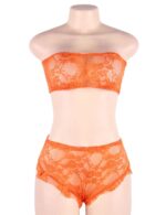 Sensual High Waist Full Lace Bra and Panty Lingerie Set by My Secret Drawer®