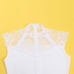 Allure Sleeveless Bodysuit With Lace Detailing by My Secret Drawer® mysecretdrawer.co 44