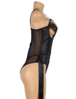 Confession Lace and Leatherette Underwire Teddy by My Secret Drawer® mysecretdrawer.co 37